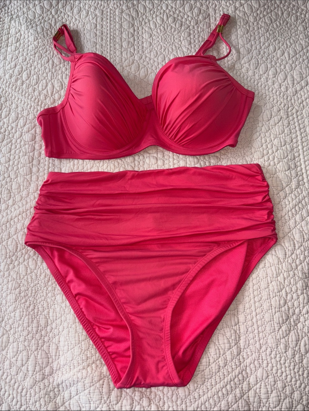 Bleu Rod Beattie Underwire Two-Piece High-Waist Bikini